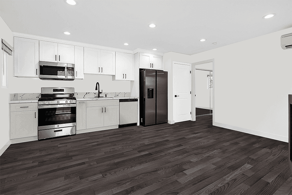Contemporary Dark kitchen
